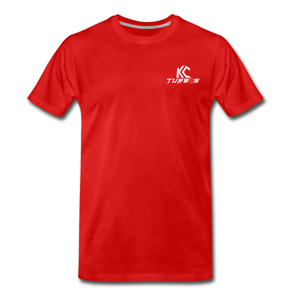 KC Turbos "Lucky" Men's T-Shirt - red